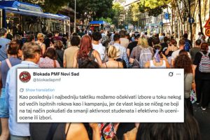 OPA! BLOKADERI IMAJU NOVI IZGOVOR – EVO ZAŠTO IM SAD NE ODGOVARAJU IZBORI! Smeta im što će možda biti u vreme ispitnih rokova  A PROŠLE GODINE BLOKIRALI ISPITE!