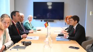 Ana Brnabić se sastala sa predsednikom Senata Belgije