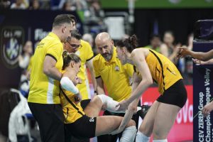TEŠKA POVREDA KATARINE DANGUBIĆ: Vakifbank u finalu protiv Ezačibašija  – meč u senci pada srpske odbojkašice